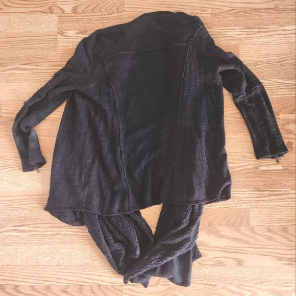 EUC Free People In The Loop Cardigan, Black, Size XS - Picture 7 of 9
